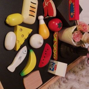 34piece little Chef cooking kitchen food set!